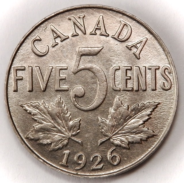 1926-Five-Cent-Near-Leaf.